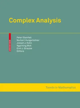 Ebenfelt / Hungerbühler / Straube |  Complex Analysis | Buch |  Sack Fachmedien