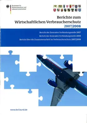 Brandt |  Berichte zum Wirtschaftlichen Verbraucherschutz 2007 und 2008 | Buch |  Sack Fachmedien
