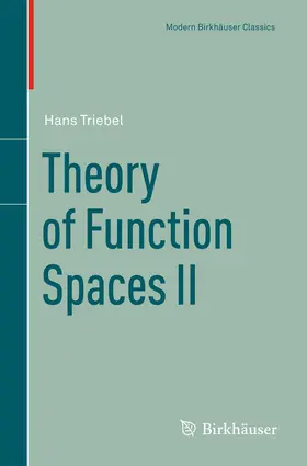 Triebel |  Theory of Function Spaces II | Buch |  Sack Fachmedien