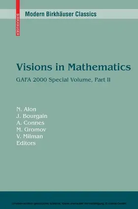 Alon / Bourgain / Connes |  Visions in Mathematics | eBook | Sack Fachmedien
