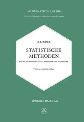 Linder |  Statistische Methoden | eBook | Sack Fachmedien