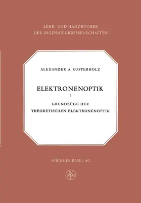 Rusterholz |  Elektronenoptik | Buch |  Sack Fachmedien