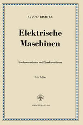 Richter |  Elektrische Maschinen | eBook | Sack Fachmedien