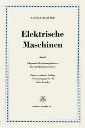 Richter | Elektrische Maschinen | E-Book | www2.sack.de
