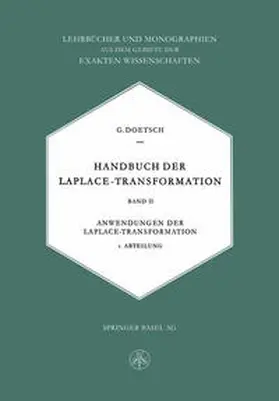Doetsch |  Handbuch der Laplace-Transformation | eBook | Sack Fachmedien