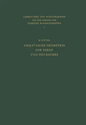 Fueter |  Analytische Geometrie der Ebene und des Raumes | eBook | Sack Fachmedien