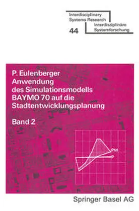EULENBERGER | Anwendung des Simulationsmodells BAYMO 70 auf die Stadtentwicklungsplanung | E-Book | sack.de