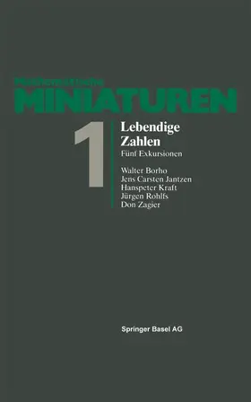 Borho / Zagier / Jantzen |  Lebendige Zahlen | Buch |  Sack Fachmedien