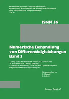 Albrecht / Collatz |  Numerische Behandlung von Differentialgleichungen Band 3 | eBook | Sack Fachmedien