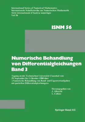 Collatz / Albrecht |  Numerische Behandlung von Differentialgleichungen Band 3 | Buch |  Sack Fachmedien