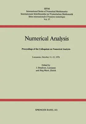 DESCLOUX / MARTI |  Numerical Analysis | eBook | Sack Fachmedien