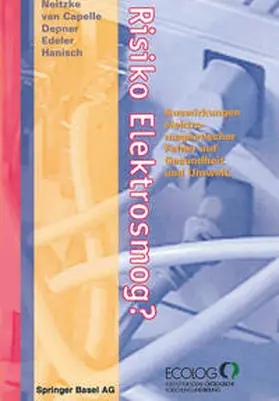 Neitzke / Capelle / Depner |  Risiko Elektrosmog? | eBook | Sack Fachmedien