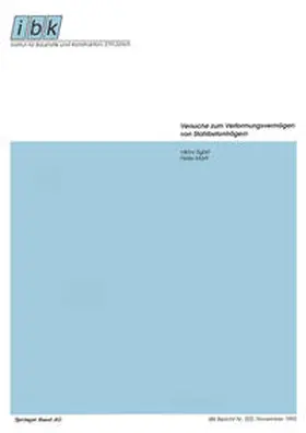 Sigrist / Marti |  Versuche zum Verformungsvermögen von Stahlbetonträgern | eBook | Sack Fachmedien