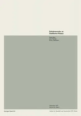 MARTI / PRALONG / THÜRLIMANN | Schubversuche an Stahlbeton-Platten | E-Book | sack.de