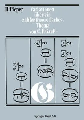 Pieper |  Variationen über ein zahlentheoretisches Thema von Carl Friedrich Gauss | eBook | Sack Fachmedien