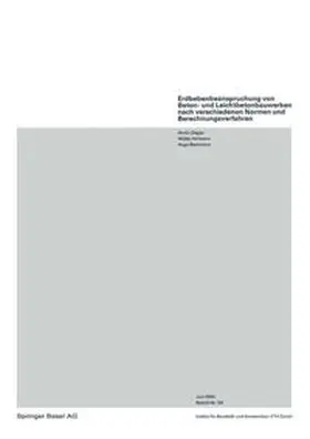 Ziegler |  Erdbebenbeanspruchung von Beton- und Leichtbetonbauwerken nach verschiedenen Normen und Berechnungsverfahren | eBook | Sack Fachmedien