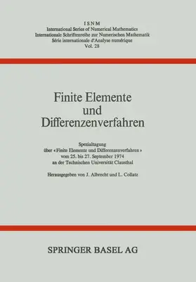 COLLATZ / ALBRECHT |  Finite Elemente und Differenzenverfahren | Buch |  Sack Fachmedien