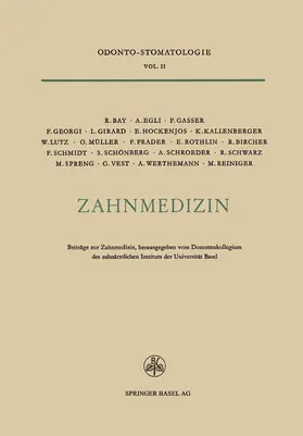 Hockenjos / Prader / Bay |  Zahnmedizin | Buch |  Sack Fachmedien