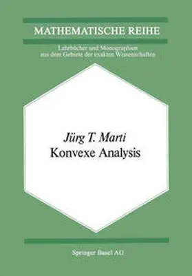 Marti |  Konvexe Analysis | eBook | Sack Fachmedien