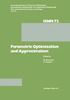 PARAMETRIC / BROSOWSKI / DEUTSCH |  Parametric Optimization and Approximation | eBook | Sack Fachmedien