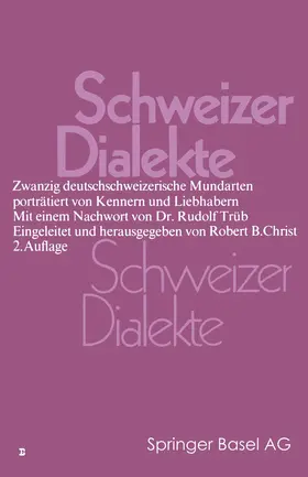 CHRIST | Schweizer Dialekte | Buch | 978-3-0348-6717-7 | sack.de