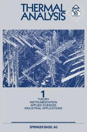 WIEDEMANN |  Thermal Analysis | Buch |  Sack Fachmedien