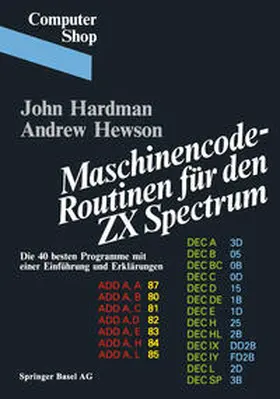 HARDMAN / HEWSON |  Maschinencode — Routinen für den ZX Spectrum | eBook | Sack Fachmedien