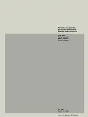 RAMU / GRENACHER / BAUMANN |  Versuche an gelenkig gelagerten Stahlbetonstützen unter Dauerlast | eBook | Sack Fachmedien
