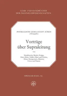  Vorträge über Supraleitung | eBook | Sack Fachmedien