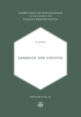 DÜRR |  Lehrbuch der Logistik | Buch |  Sack Fachmedien