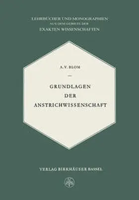 Blom |  Grundlagen der Anstrichwissenschaft | eBook | Sack Fachmedien