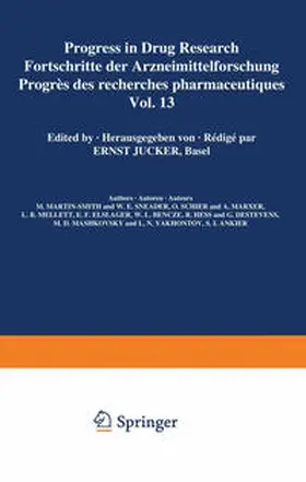 JUCKER |  Progress in Drug Research / Fortschritte der Arzneimittelforschung / Progrès des recherches pharmaceutiques | eBook | Sack Fachmedien