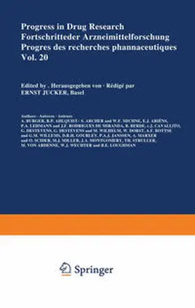 JUCKER |  Progress in Drug Research/Fortschritte der Arzneimittelforschung/Progrés des recherches pharmaceutiques | eBook | Sack Fachmedien