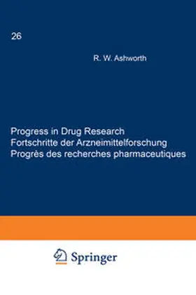 JUCKER |  Progress in Drug Research / Fortschritte der Arzneimittelforschung / Progrès des recherches pharmaceutiques | eBook | Sack Fachmedien