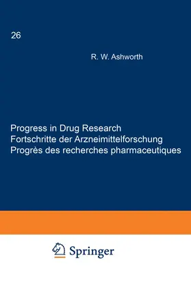 JUCKER |  Progress in Drug Research / Fortschritte der Arzneimittelforschung / Progrès des recherches pharmaceutiques | Buch |  Sack Fachmedien