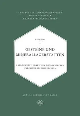 Niggli |  Gesteine und Minerallagerstätten | eBook | Sack Fachmedien