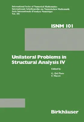 Maceri / DELPIERO / PIERO |  Unilateral Problems in Structural Analysis IV | eBook | Sack Fachmedien