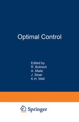 Bulirsch / Miele / Stoer |  Optimal Control | eBook | Sack Fachmedien