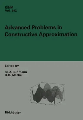 Mache / Buhmann |  Advanced Problems in Constructive Approximation | Buch |  Sack Fachmedien