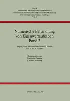 Albrecht / Collatz |  Numerische Behandlung von Eigenwertaufgaben Band 2 | eBook | Sack Fachmedien