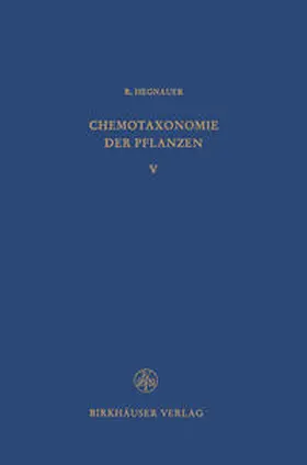 Hegnauer |  Chemotaxonomie der Pflanzen | eBook | Sack Fachmedien