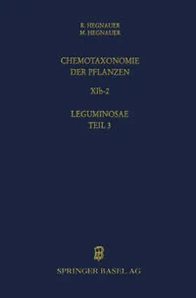 Hegnauer |  Chemotaxonomie der Pflanzen | eBook | Sack Fachmedien