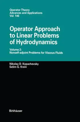 Kopachevsky / Krein | Operator Approach to Linear Problems of Hydrodynamics | E-Book | sack.de