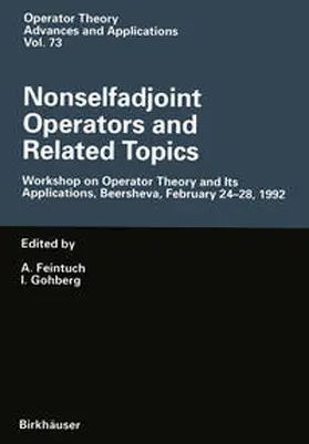Feintuch / Gohberg | Nonselfadjoint Operators and Related Topics | E-Book | sack.de