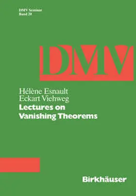 Esnault / Vieweg | Lectures on Vanishing Theorems | E-Book | sack.de