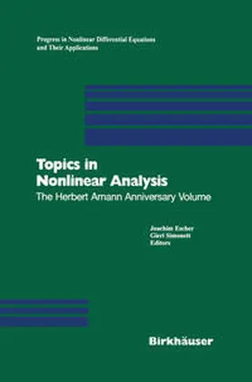 Escher / Simonett |  Topics in Nonlinear Analysis | eBook | Sack Fachmedien