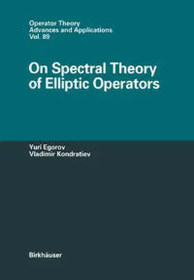 Egorov / Kondratiev | On Spectral Theory of Elliptic Operators | E-Book | sack.de