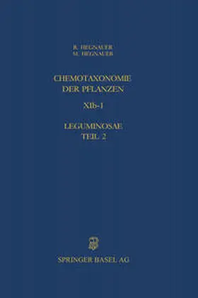 Hegnauer |  Chemotaxonomie der Pflanzen | eBook | Sack Fachmedien