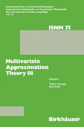 SCHEMPP / ZELLER |  Multivariate Approximation Theory III | eBook | Sack Fachmedien