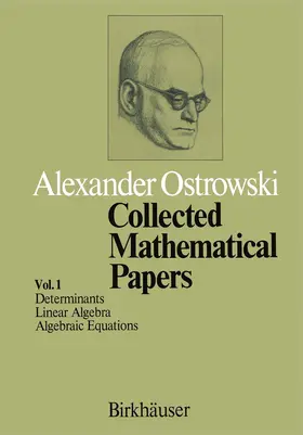 Ostrowski |  Collected Mathematical Papers | Buch |  Sack Fachmedien